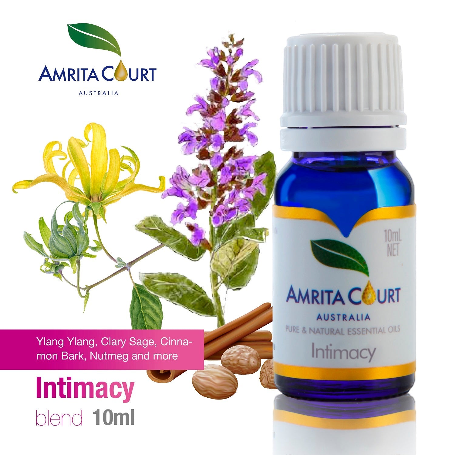 Intimacy Essential Oil Blend | Sensual & Euphoric | Hormone & Postpartum Depression | Australian Made