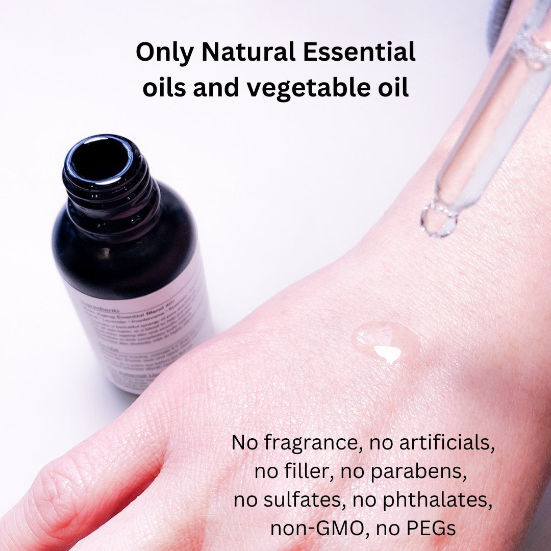 Anti-Aging Essential Blend 30+ | Feature Rose | Premium Skin Range | Skincare Oil