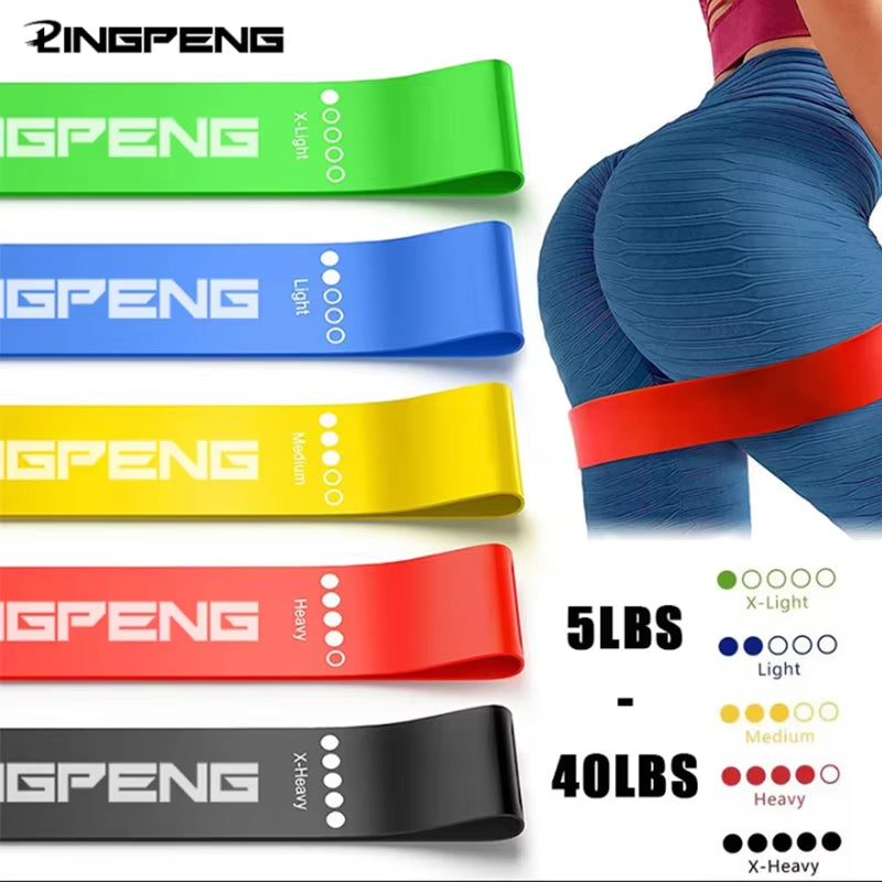 Ultimate Resistance Bands Set for Yoga, Fitness, and Dance - Enhance Your Leg and Hip Workouts with Versatile Elastic Loop Bands