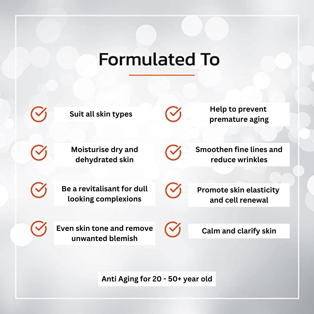 Anti-Aging Essential Blend 30+ | Feature Rose | Premium Skin Range | Skincare Oil