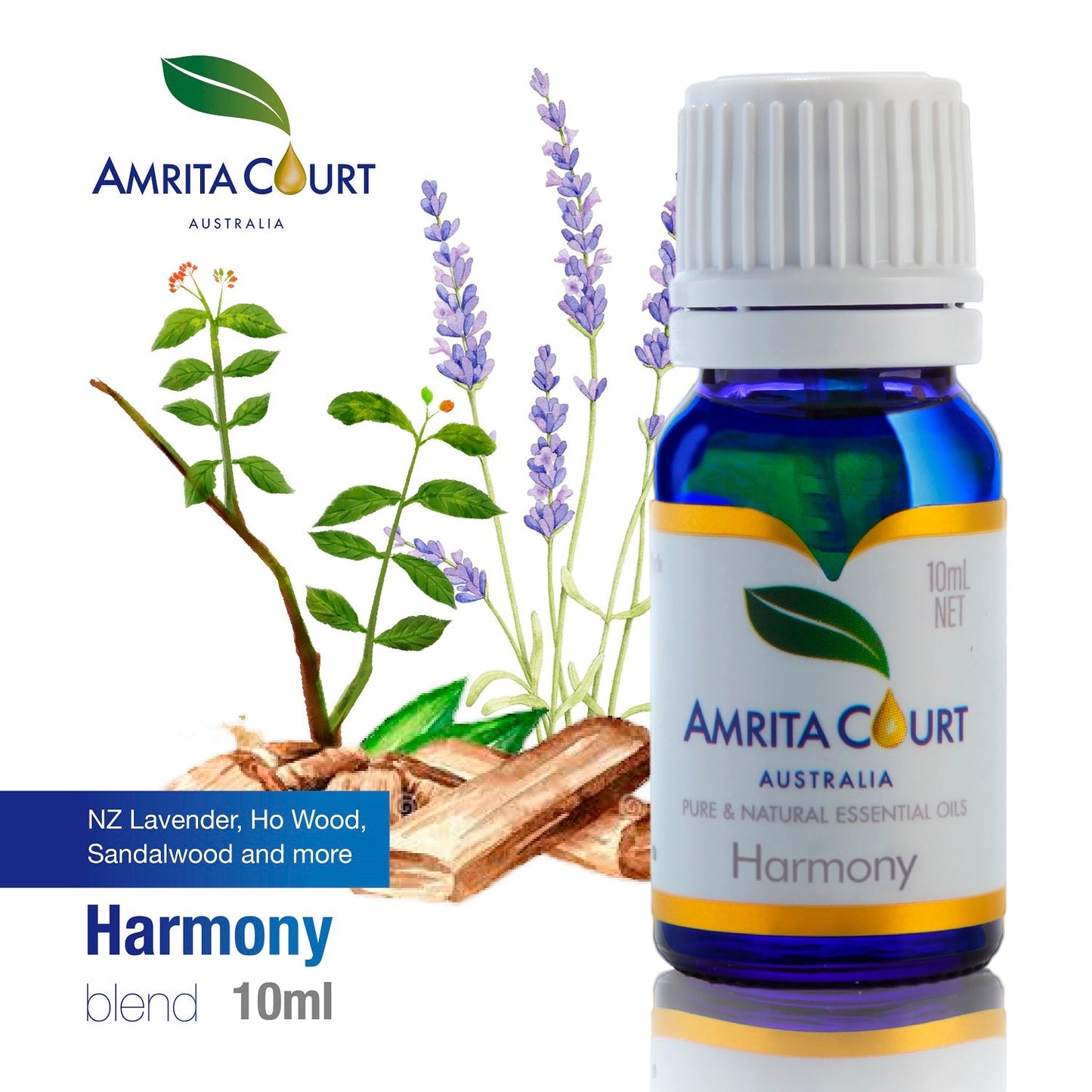 Harmony Essential Oil Blend | Calming & Grounding | Totally In Control | Australian Made